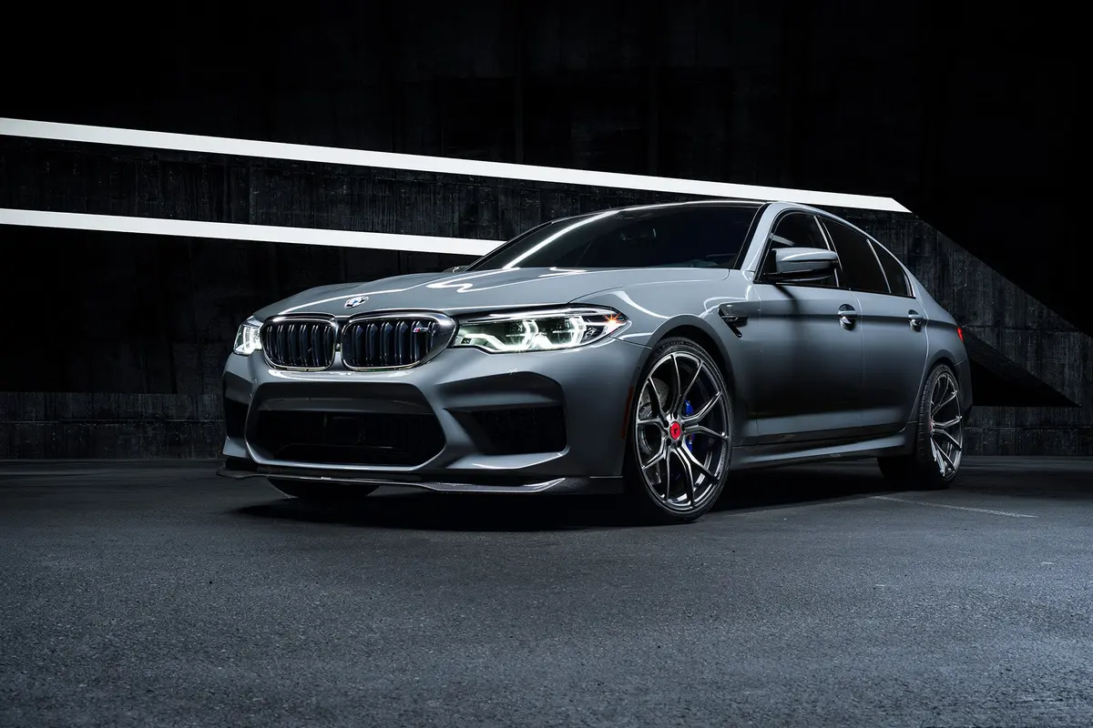 Vorsteiner 2017+ Bmw M5 F90 Vrs Aero Front Spoiler Carbon Fiber Pp 1X1 Glossy 1