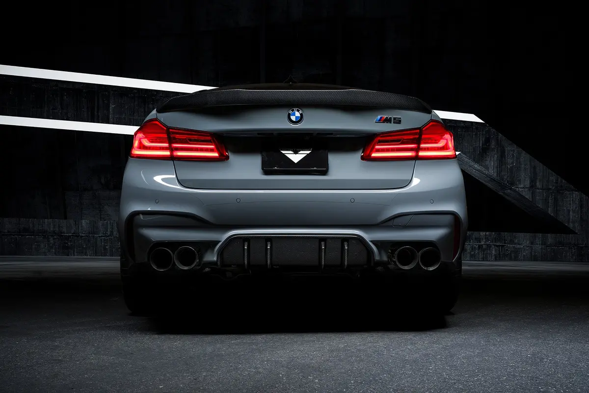 Vorsteiner 2017+ Bmw M5 F90 Vrs Aero Rear Diffuser Carbon Fiber Pp 1X1 Glossy 1