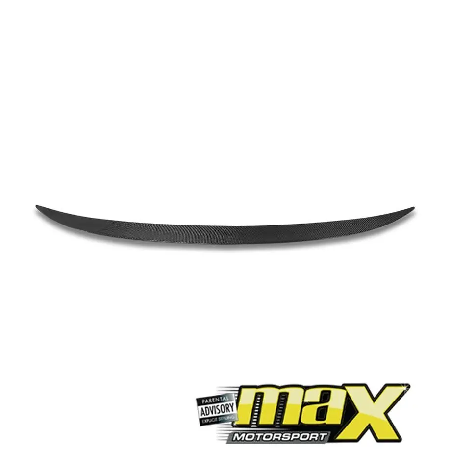 1 Series E82 Carbon Fibre Performance Bootspoiler 1