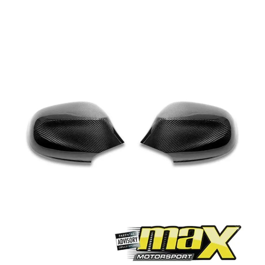 1 Series E82 Convertible (07-09) Carbon Fibre Side Mirror Covers 1