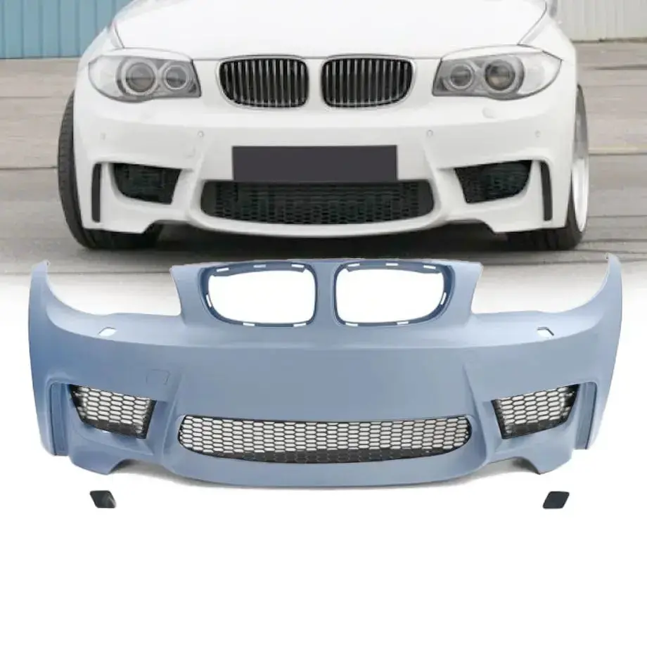 Bm E82 / E87 (1-Series) - 1M Style Plastic Front Bumper Upgrade 1