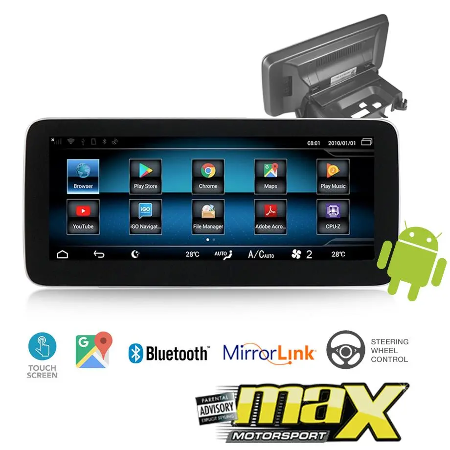 10.25" Benz A-Class / C-Class / Cla-Class Android Entertainment & Gps System 1