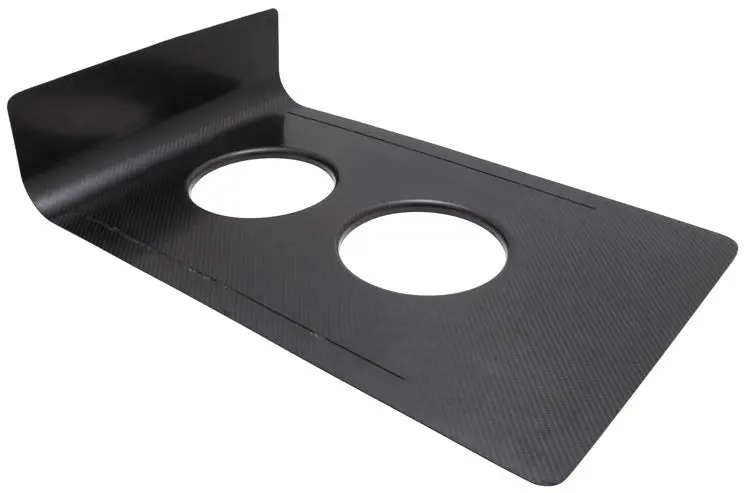 K&N Carbon Fiber Hood Scoop Pan (100-8509) 1