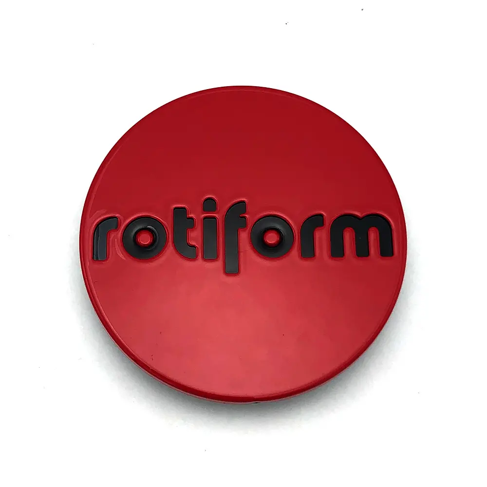 Rotiform Red & Black Center Caps 1
