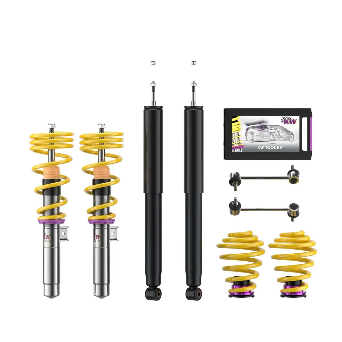 Kw Coilover Suspension V1 Inox – Bmw E46 M3 Coupe & Convertible 1998–2007 1