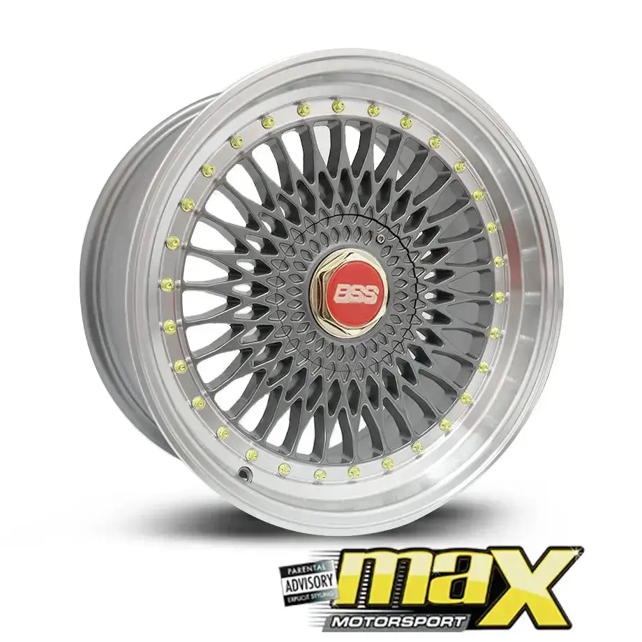 15 Inch Mag Wheel - Mx1209-15A Bss Style Wheel (4X100 / 114.3 Pcd) 1