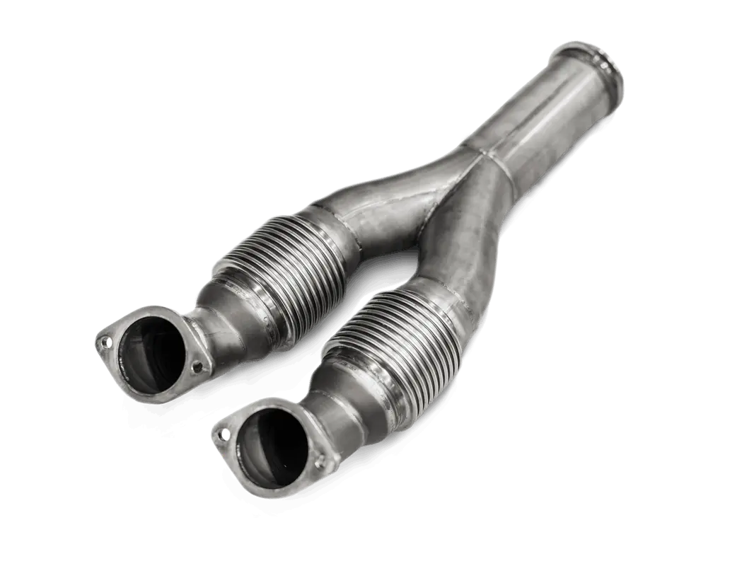 Nissan Gt-R (R35) | Akrapovic | Link Pipe (Ss) For Aftermarket Turbochargers 1