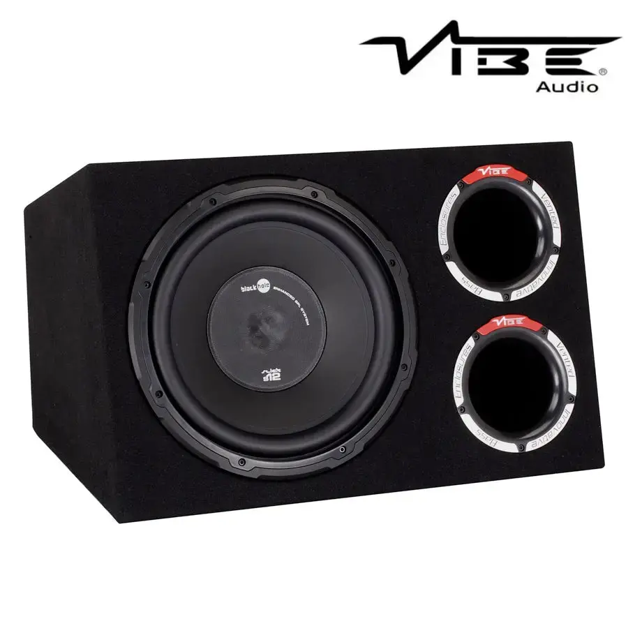 12" Vibe Slick Hybrid Vented Bass Enclosure (1200W) 1