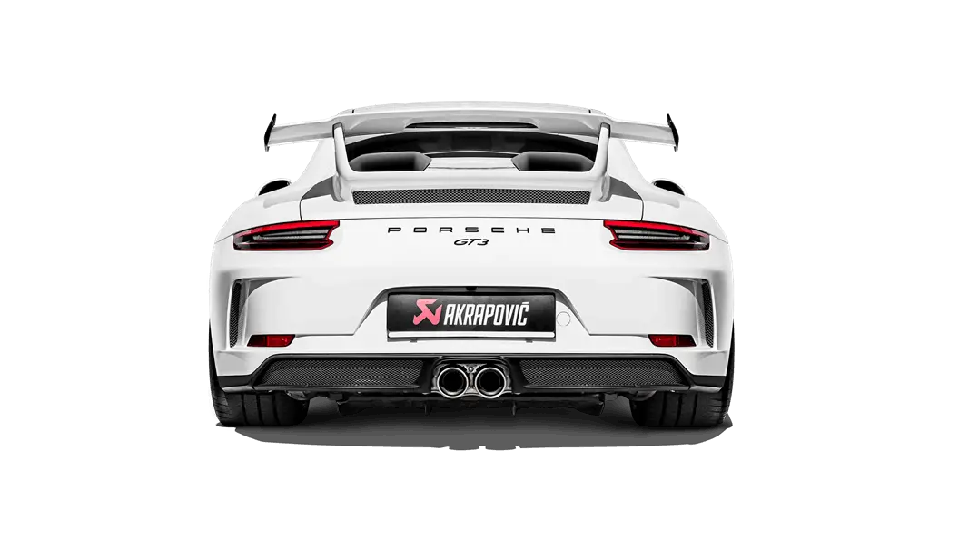 Akrapovic 2018 Porsche 911 Gt3 (991.2) Slip-On Race Line (Titanium) W/O Tail Pipe Set 2