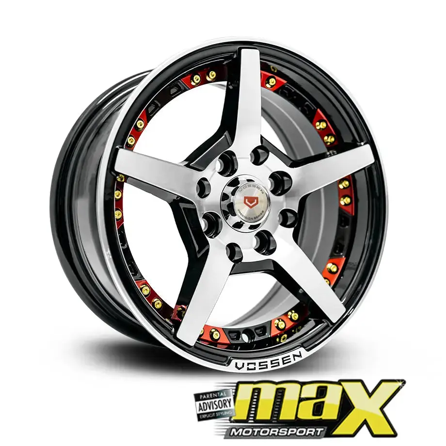 13 Inch Mag Wheel - Mx153 Vsn Wheel - (4X100/114.3 Pcd) 1