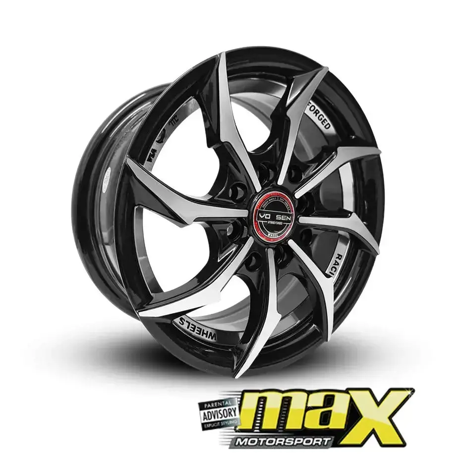 13 Inch Mag Wheel - Mx6018l Vsn Wheel - (4X100/114.3 Pcd) 1