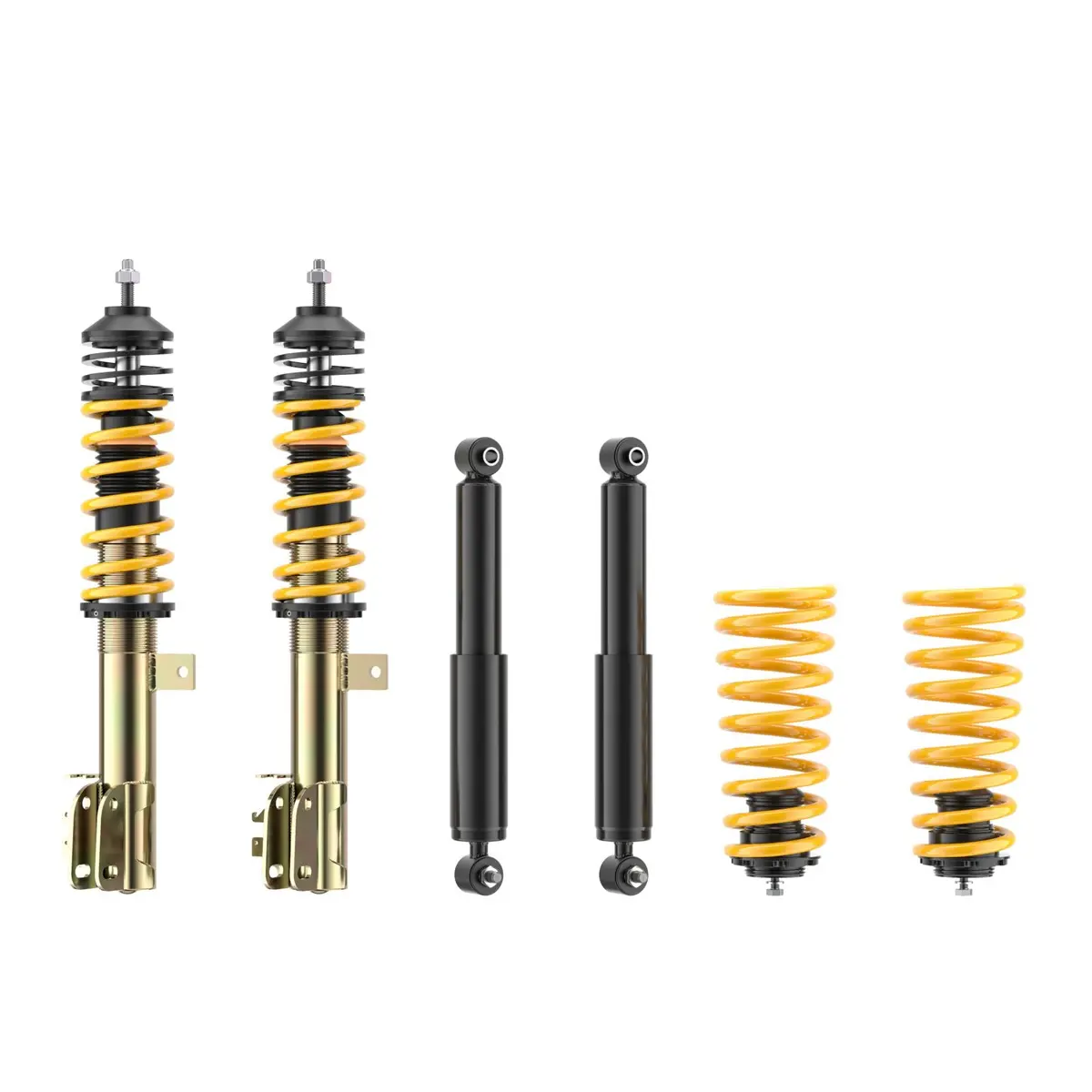St Coilovers St X Galvanized Steel – Fixed Damping Street Performance For Abarth 500 (312) 2008+ 1