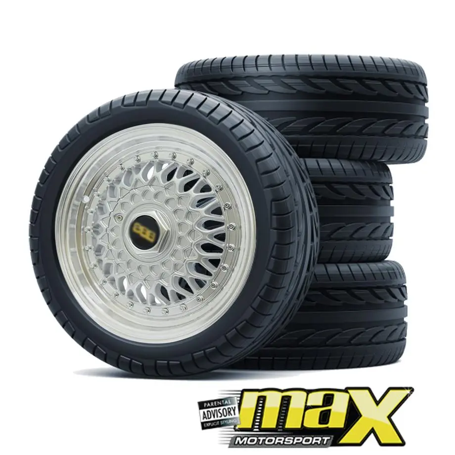 14 Inch Bss Mx247 Wheel & Tyre Combo (4X100/108 Pcd) 1