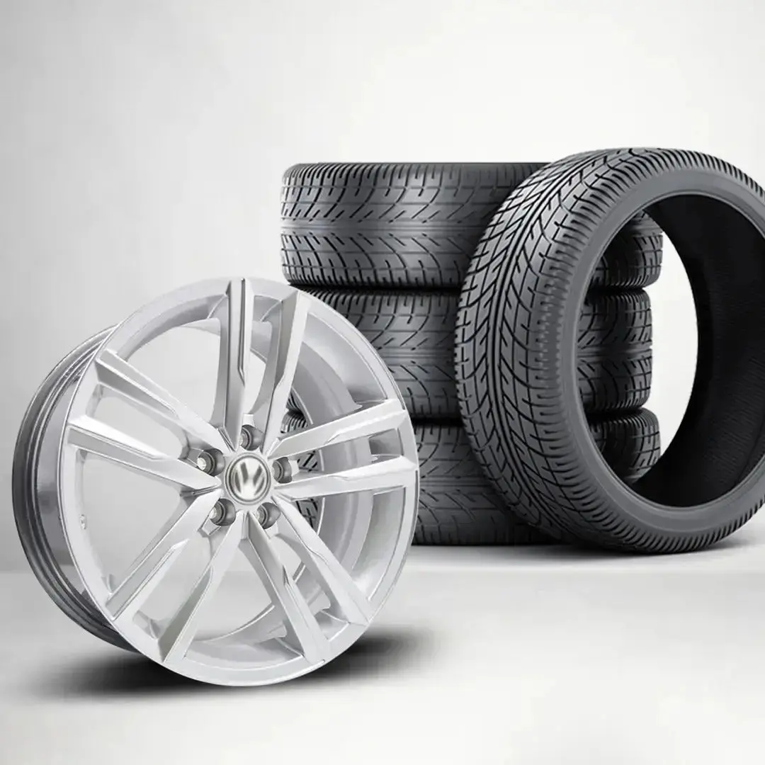 14 Inch Mx008-14 Polo Mirabeau Style Wheel & Tyre Combo (5X100 Pcd) 1