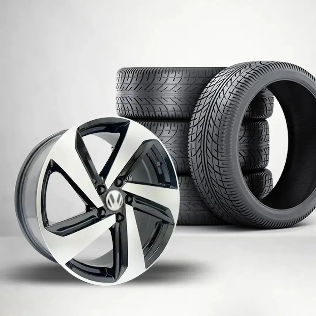 14 Inch Mx7060  Gti Milton Style Wheel & Tyre Combo (5X100 Pcd) 1
