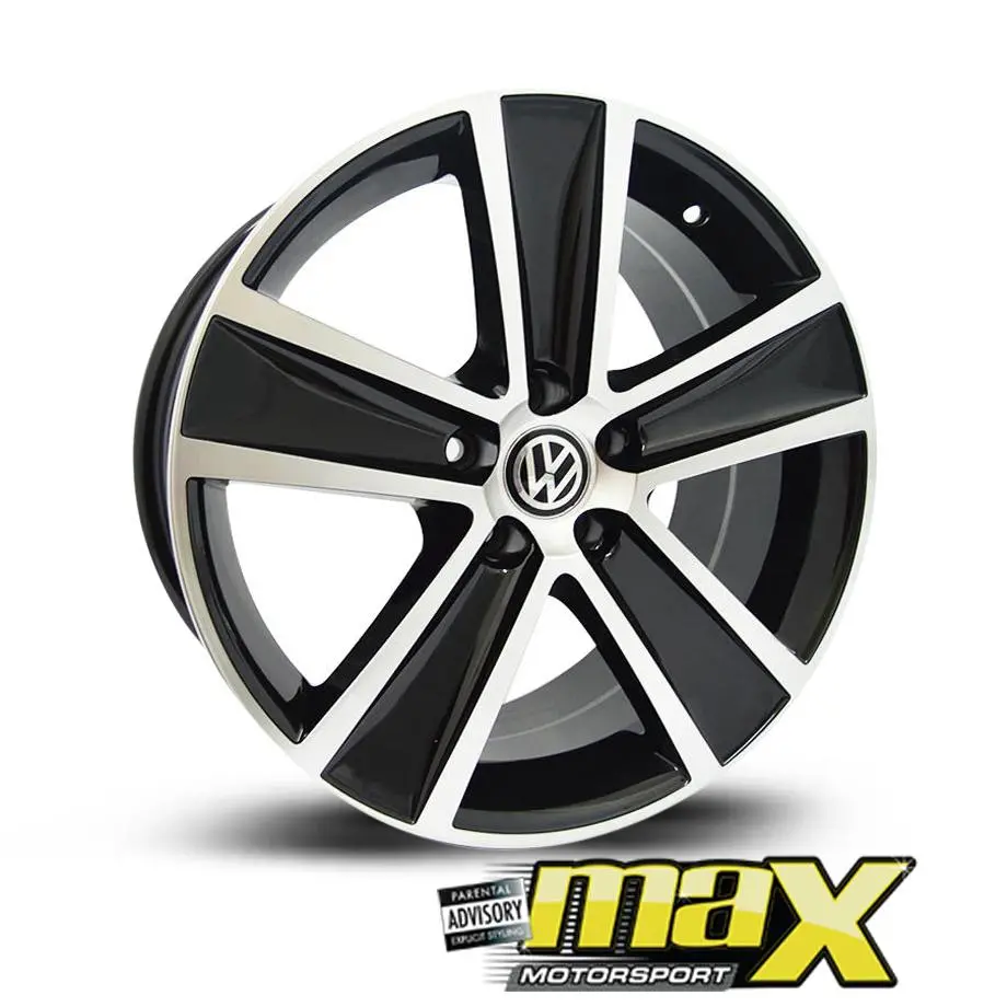 14 Inch Mag Wheel - Cross Polo Style - Mx5424 (5X100 Pcd) 1