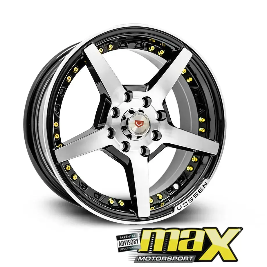 14 Inch Mag Wheel - Mx153 Vsn Wheel - (4X100/114.3 Pcd) 1