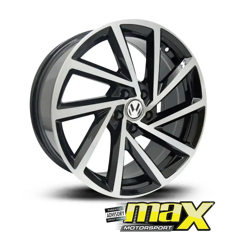 14 Inch Mag Wheel - Mx3141 Golf 7.5 R Style Wheel - 5X100 Pcd 1