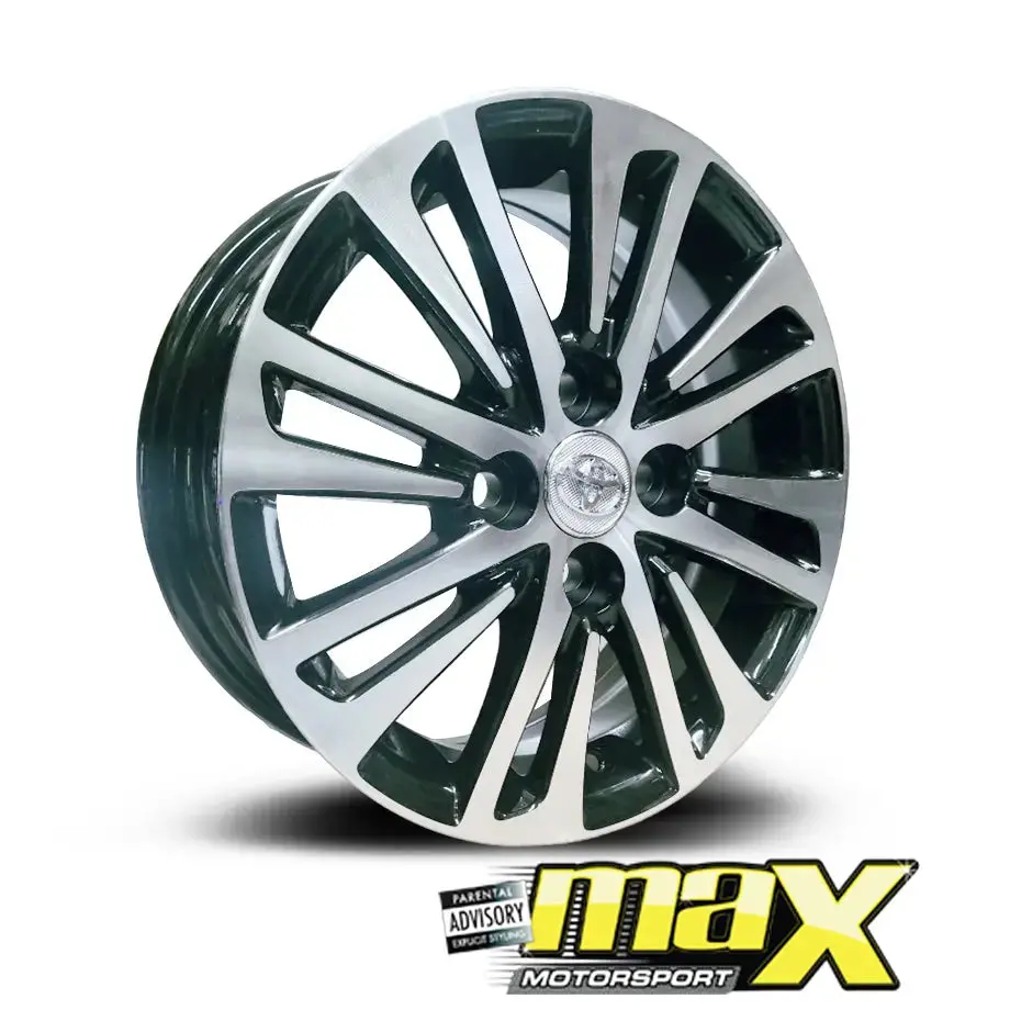 14 Inch Mag Wheel - Mx4073 Toyota Style Wheels - (4X100 Pcd) 1