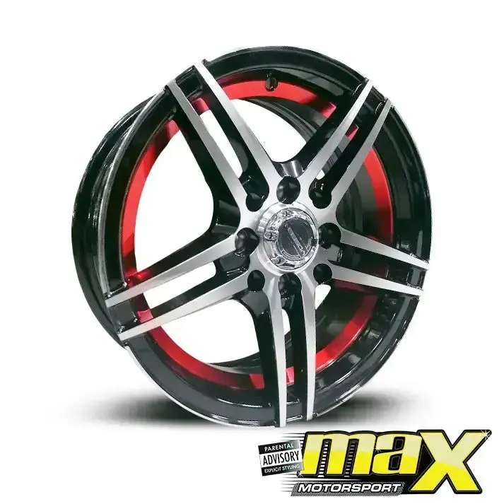14 Inch Mag Wheel -  Mxlk520-14 Wheel - 4X100/114.3 Pcd 1