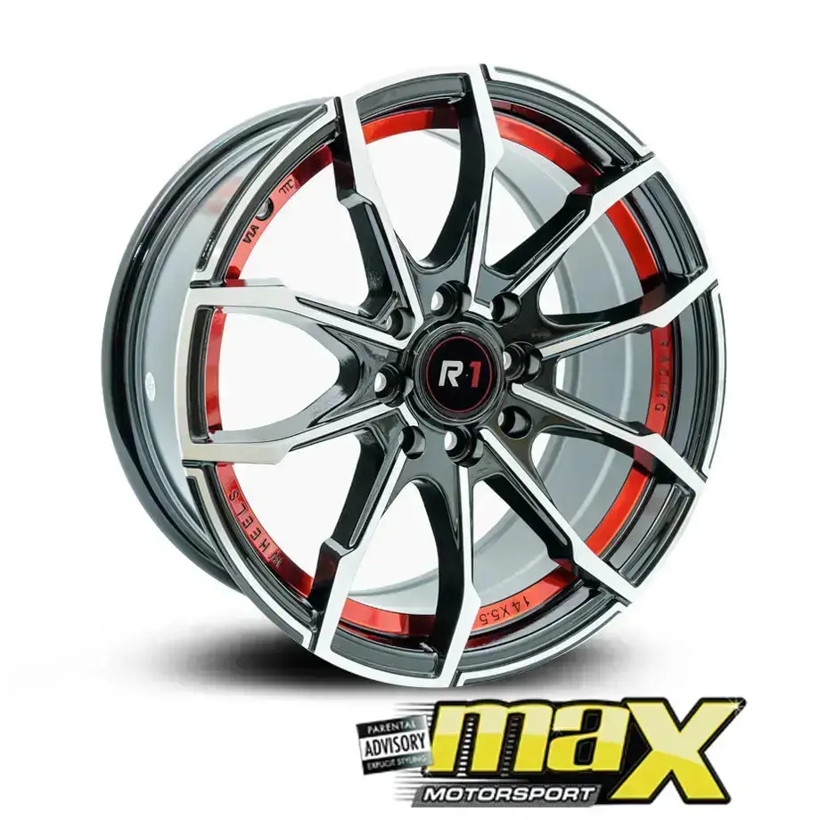 14 Inch Mag Wheel - Mx8815-Rd Wheel (4X100/114.3 Pcd) 1