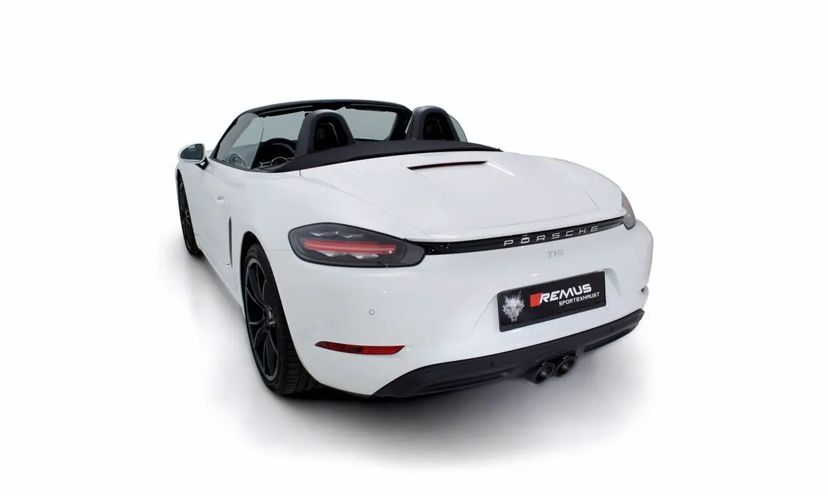 Remus Porsche 718 (W/O Sport Exhaust) 2.0L & 2.5L Turbo Exhaust System 1