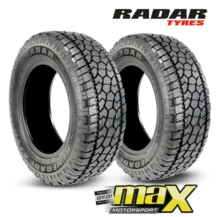 15 Inch Bakkie Tyre - Radar Renegade A5/5 (235/75/15) 1