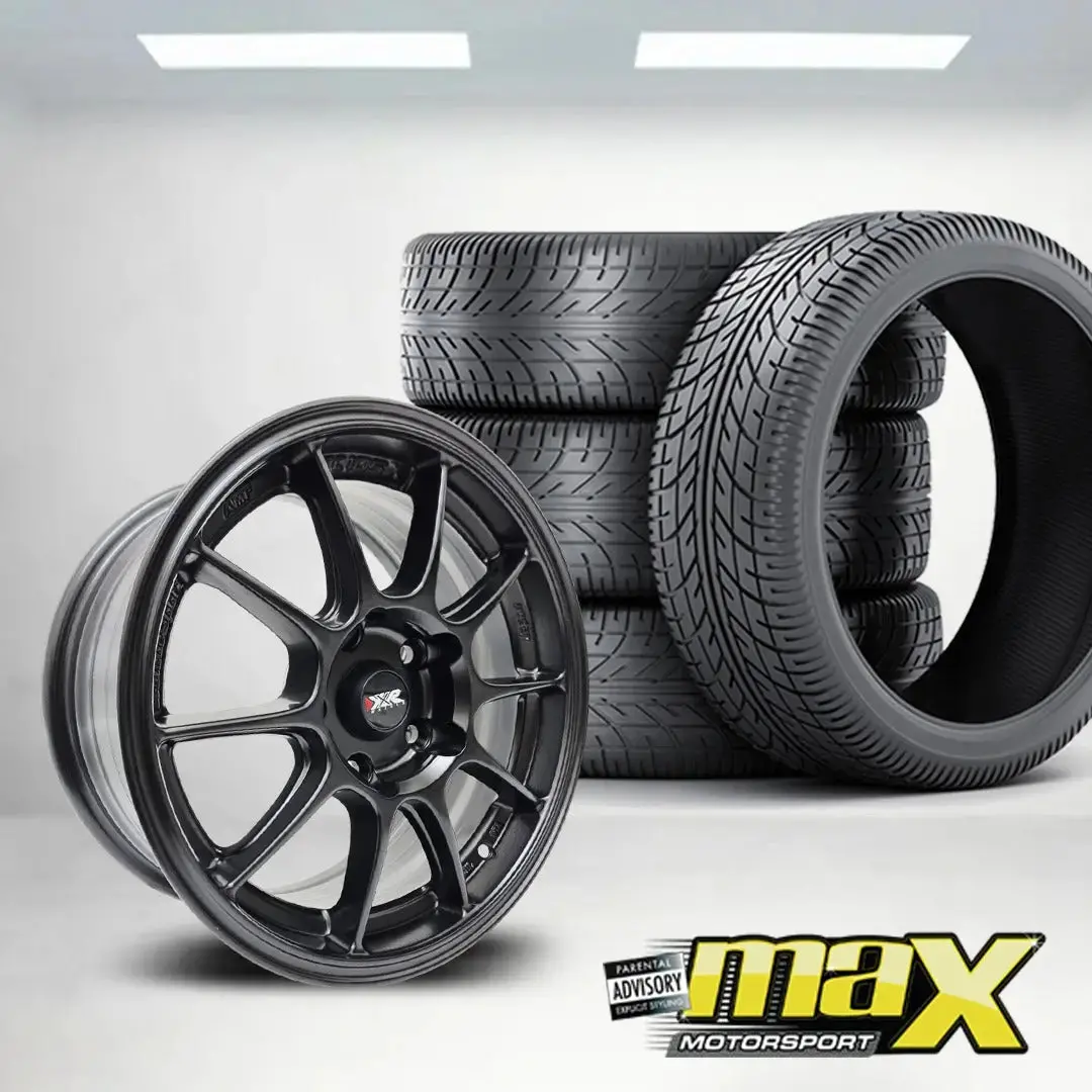 15 Inch - Mx105 Xxr Style Wheel & Tyre Combo - 5X114.3 Pcd 1