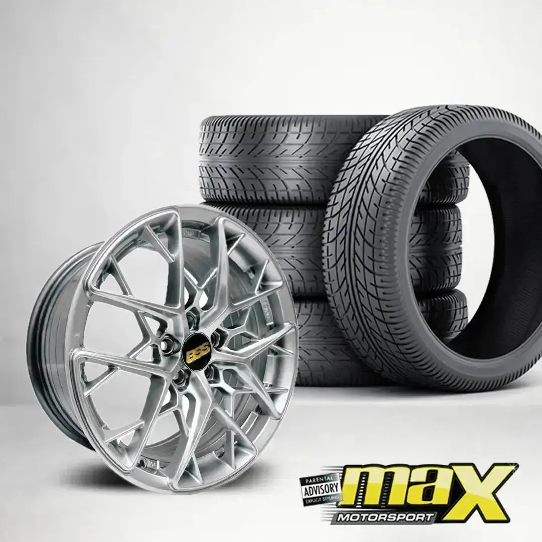 15 Inch Mx511-15-5100 Ff10 Style Wheel & Tyre Combo - (5X100 Pcd) 1