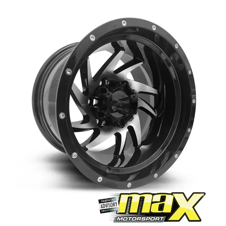 15 Inch Mag Wheel - 10J Mx1858 Bakkie Wheel (6X139.7 Pcd) 1