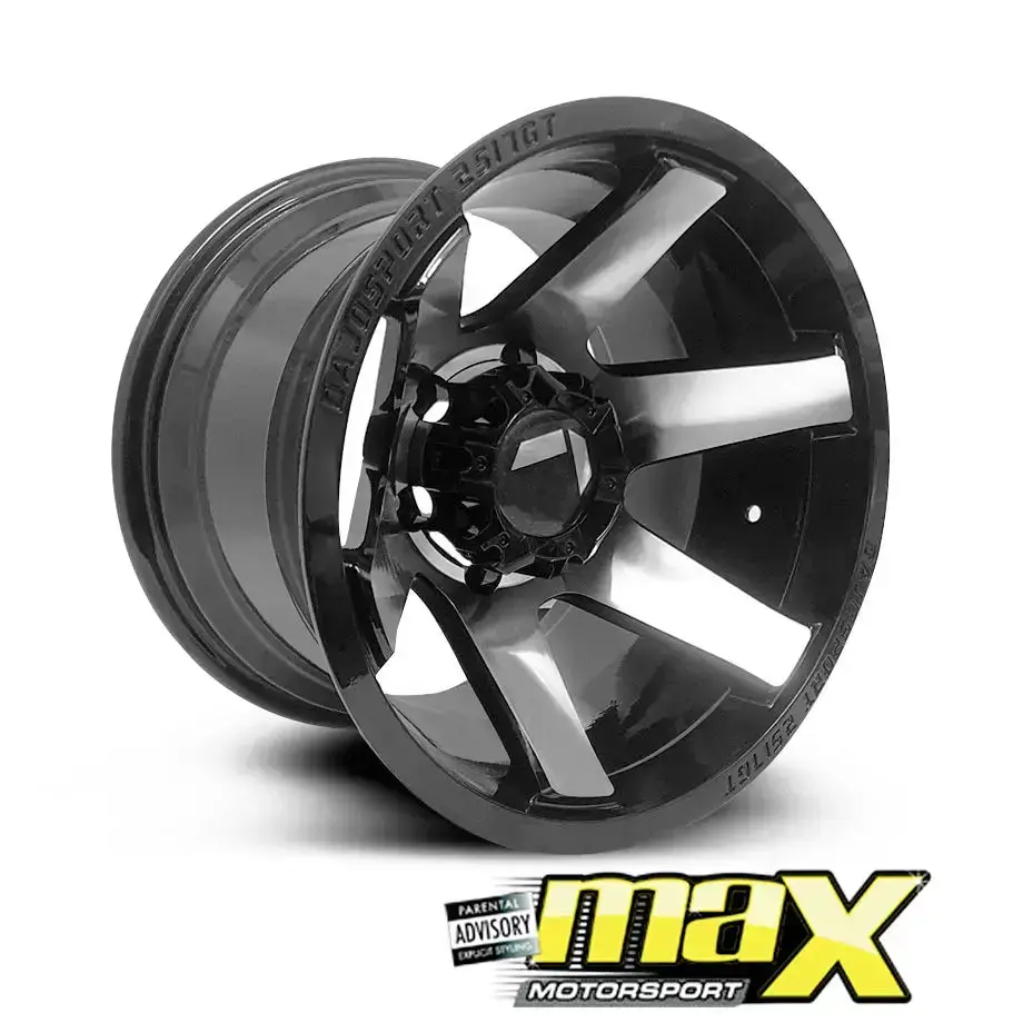 15 Inch Mag Wheel - 10J Mx6252 Bakkie Wheel (6X139.7 Pcd) 1