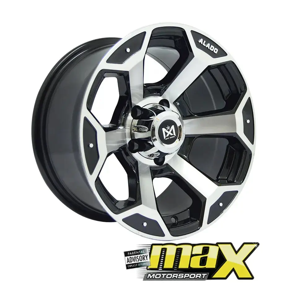 15 Inch Mag Wheel - Mx Off Road Mx321 Bakkie Wheels (5X114.3 Pcd) 1