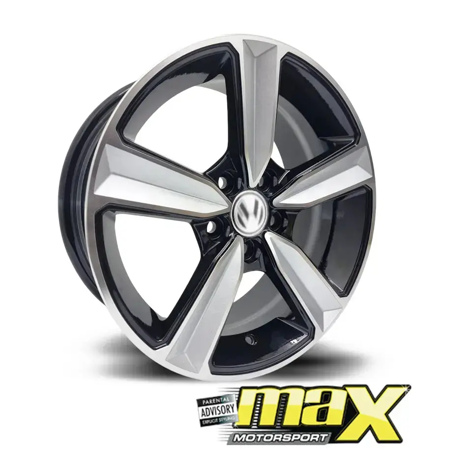 15 Inch Mag Wheel - Mx057-5 Audi Rs Style Wheel - 5X100 Pcd 1