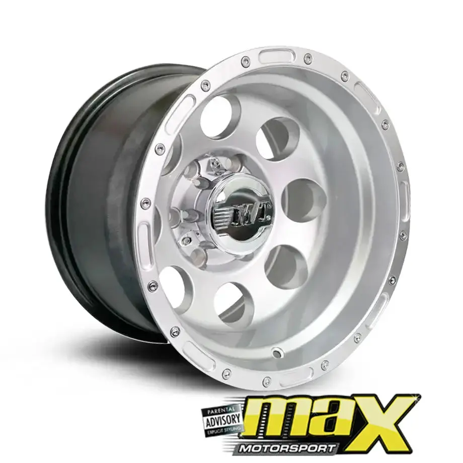 15 Inch Mag Wheel -  Mx087 - 10J Bakkie Wheels (6X139.7 Pcd) 1
