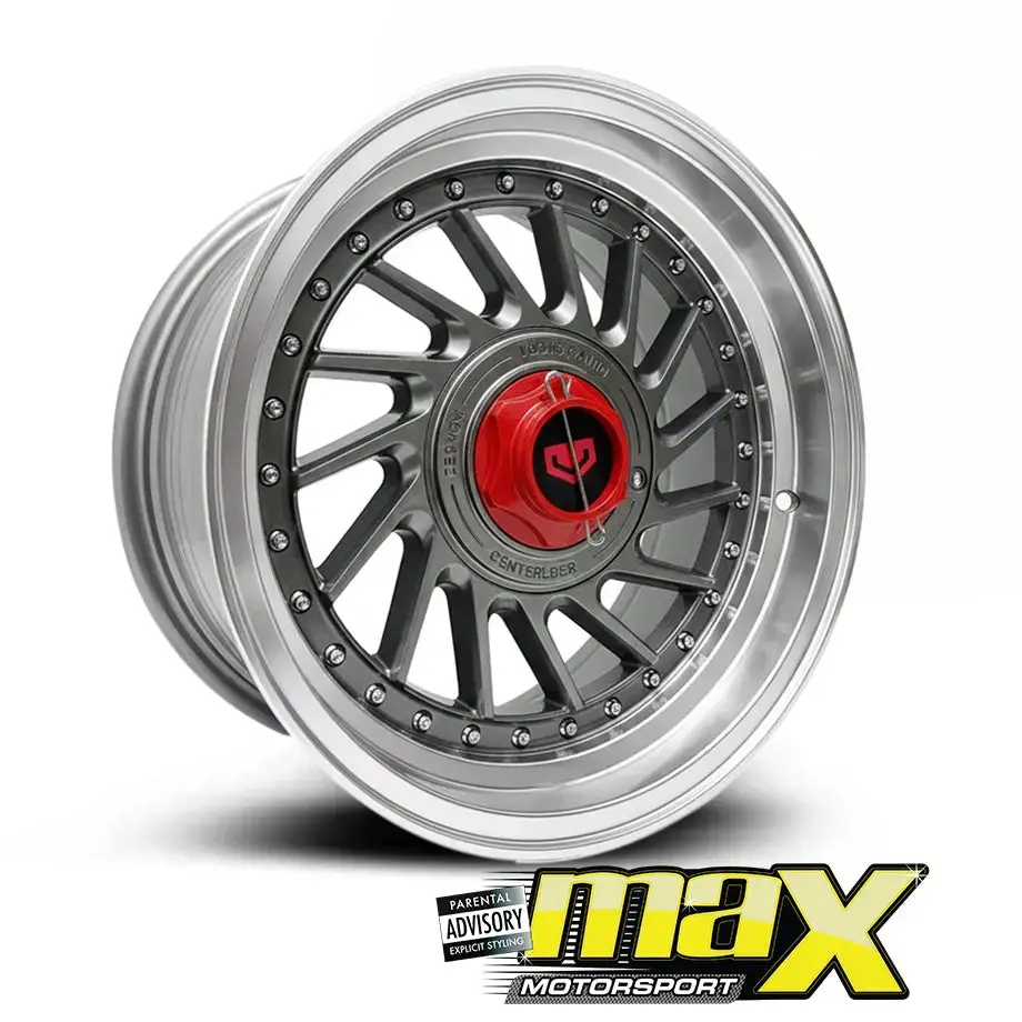 17 Inch Mag Wheel - Mx113-17B Vsn Twist Wheel (4X100 / 5X100 Pcd) 1