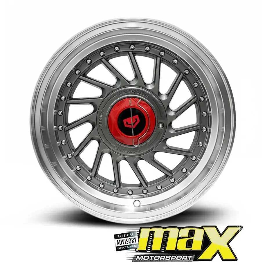 15 Inch Mag Wheel - Mx113-A Vsn Twist Wheel (4X100 / 5X100 Pcd) 2