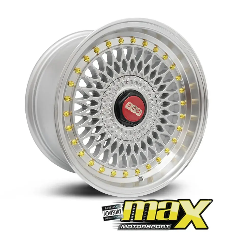 15 Inch Mag Wheel - Mx1209 Bss Style Wheel (4X100 / 108 Pcd) 1