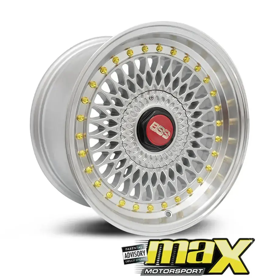15 Inch Mag Wheel - Mx1209 Bss Style Wheel (4X100 / 5X100 Pcd) 1