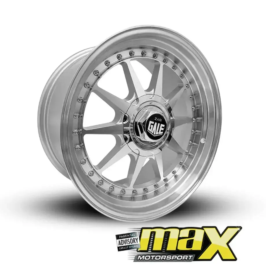 15 Inch Mag Wheel - Mx1214-G1 Gale Ewing Style Wheel (4X100 / 4X114.3 Pcd) 1