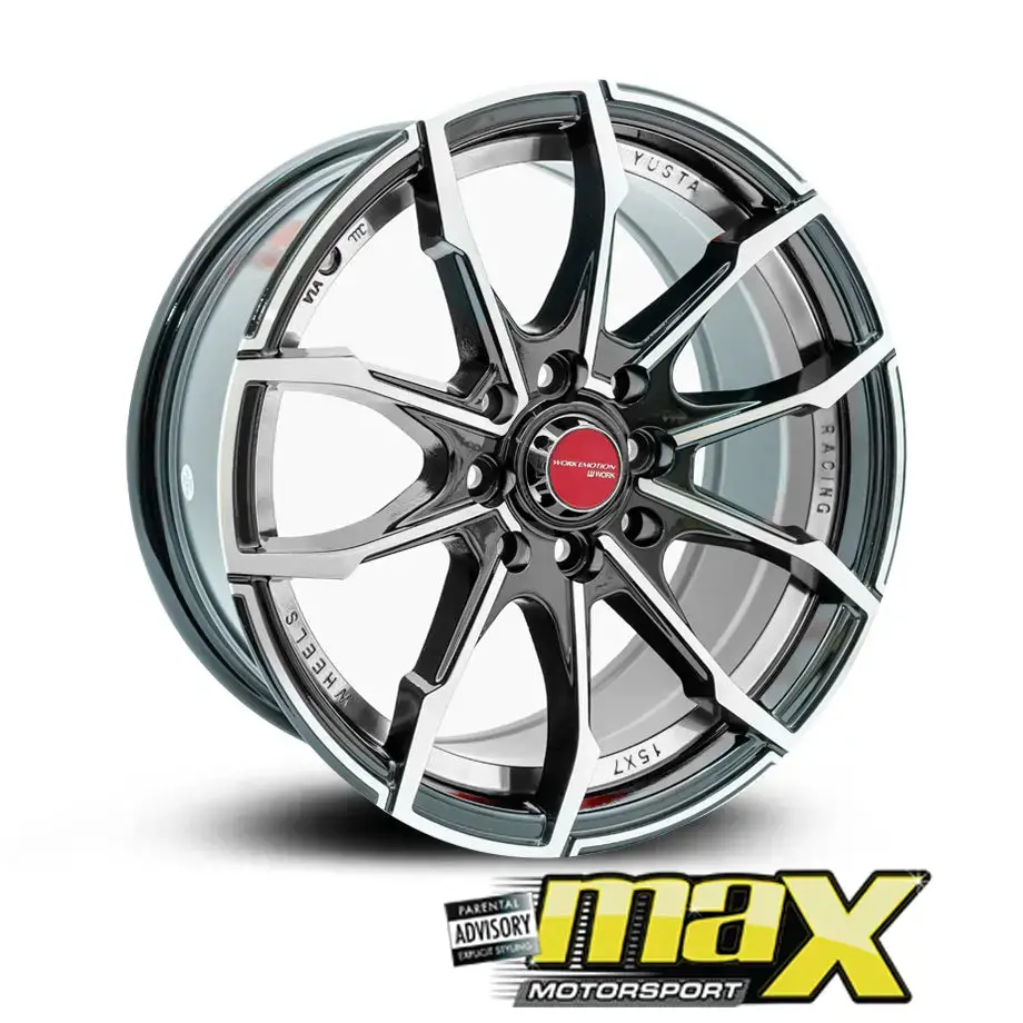 15 Inch Mag Wheel - Mx1280 Wheel (4X100/114.3 Pcd) 1
