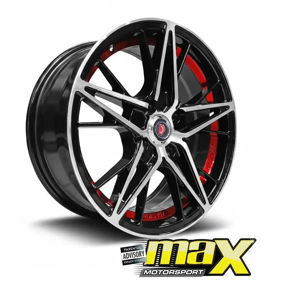 15 Inch Mag Wheel - Mx1320-Rd Vsn Wheels (4X100 Pcd) 1