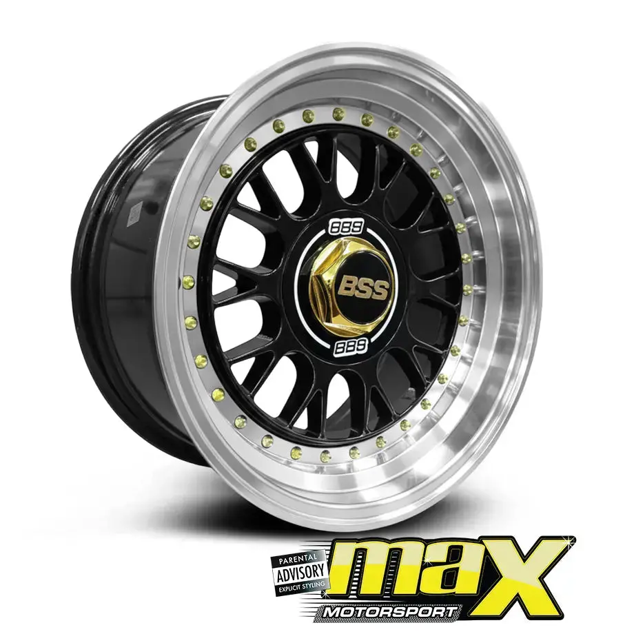15 Inch Mag Wheel - Mx1871-Bml Bss Wheel (4X100 Pcd) 1
