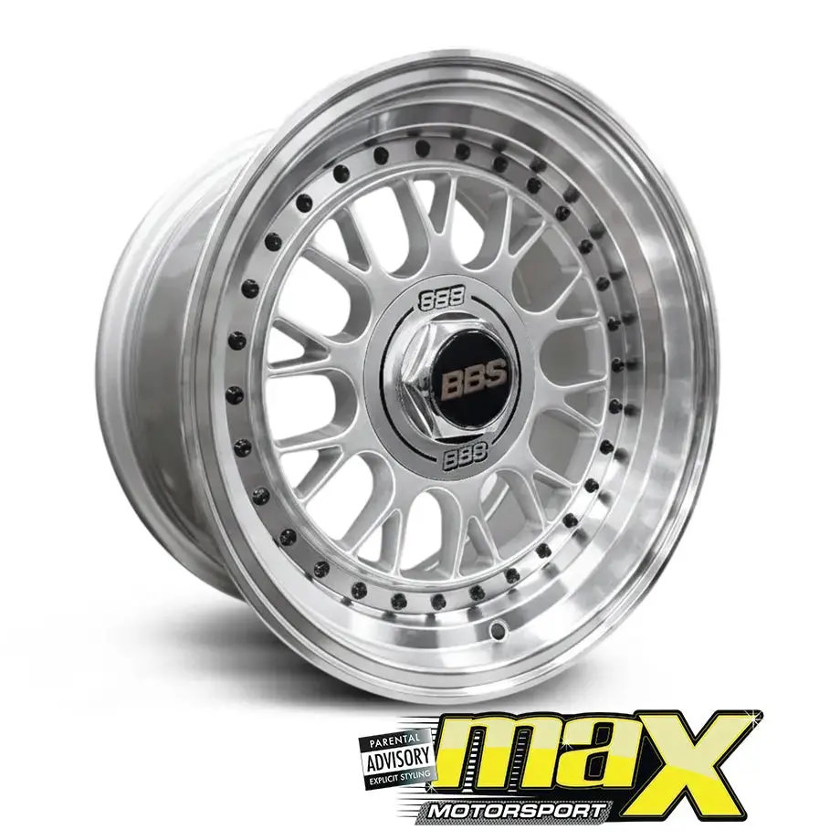 15 Inch Mag Wheel - Mx1871-S Bss Wheel (4X100 Pcd) 1