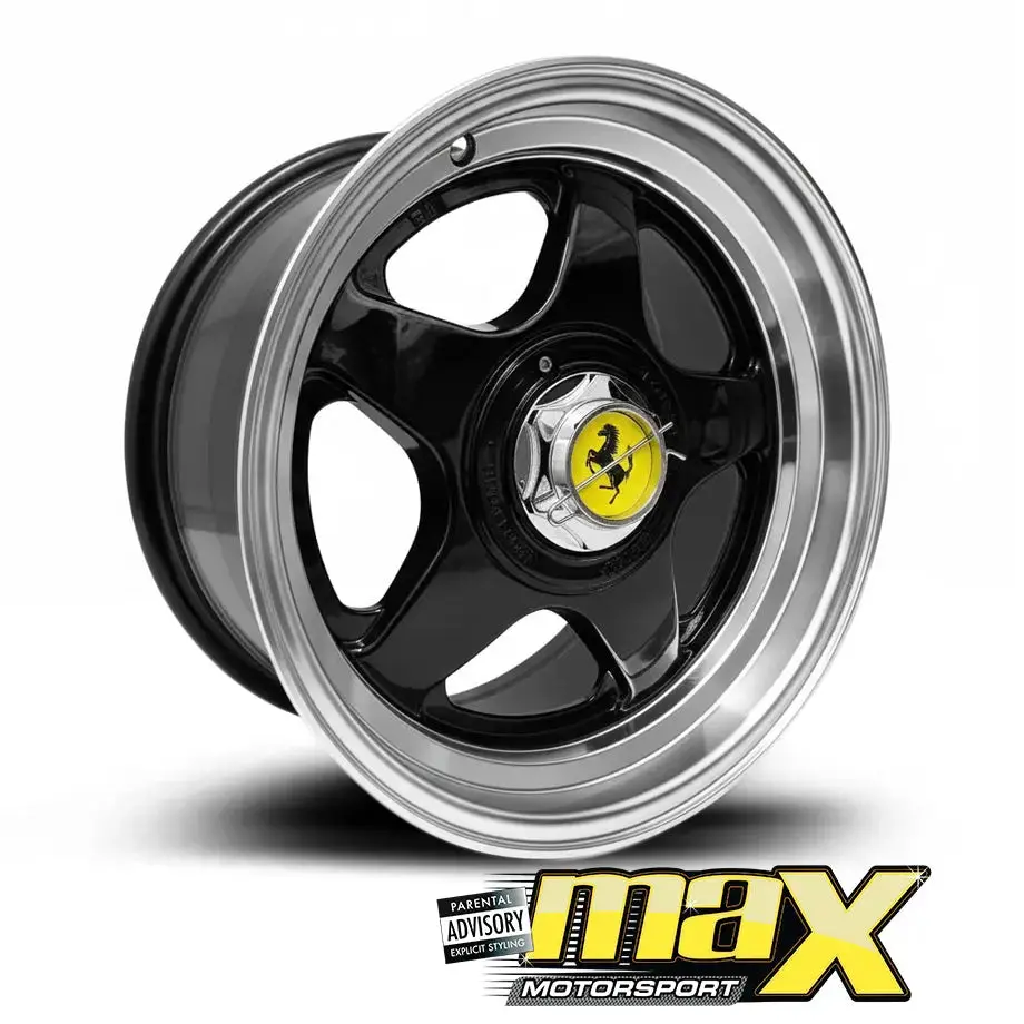 15 Inch Mag Wheel - Mx1922-A Ferari Style Wheel (4X100 / 5X100 Pcd) 1