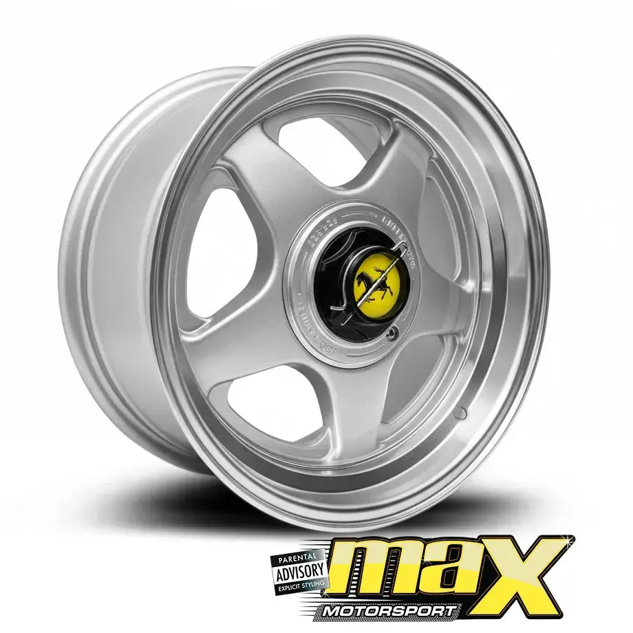17 Inch Mag Wheel - Mx1922-17B Ferari Style Wheel (4X100 / 5X100 Pcd) 1