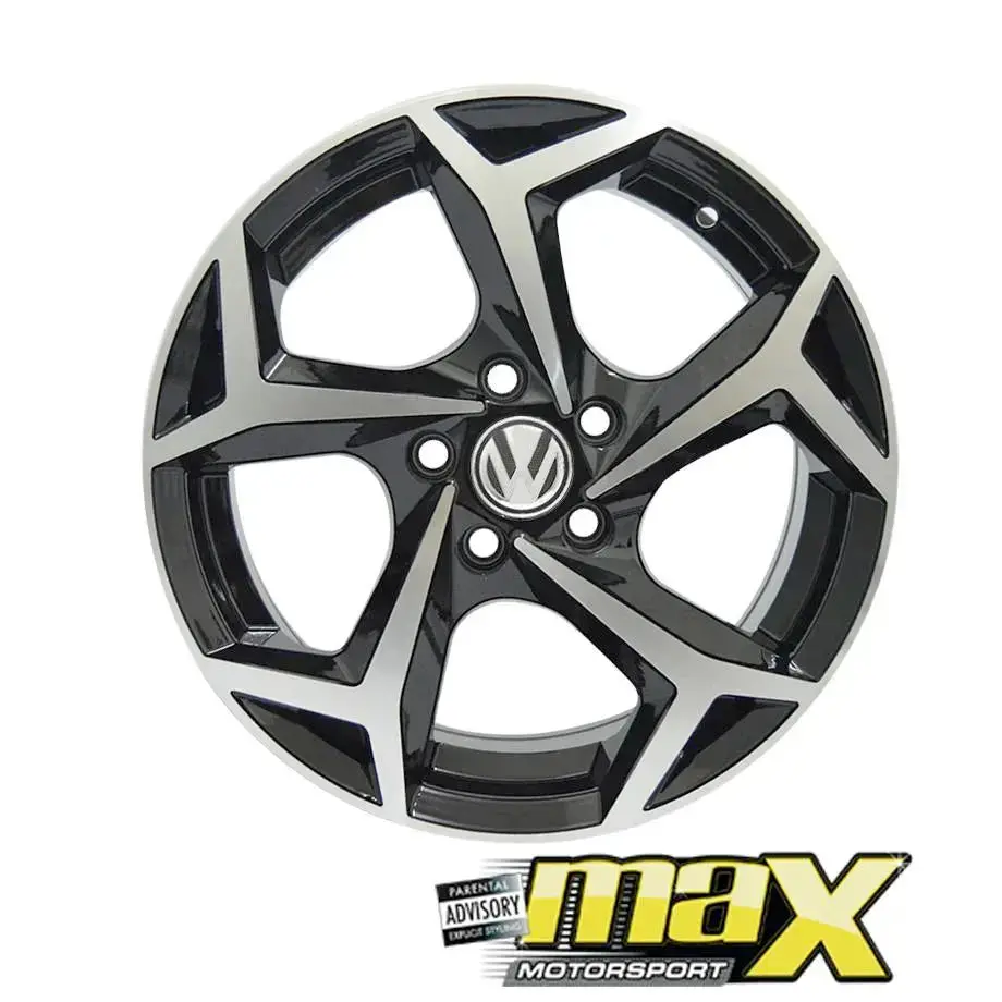 15 Inch Mag Wheel - Mx5216 Polo R-Line Style Wheel - (5X100 Pcd) 2