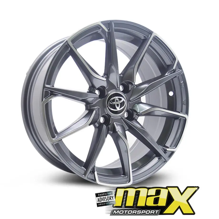 15 Inch Mag Wheel - Mx196 Toyota Replica Wheels (4X100 Pcd) 1