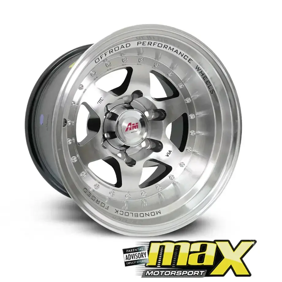15 Inch Mag Wheel -  Mx2156 - 10J Bakkie Wheels (6X139.7 Pcd) 1