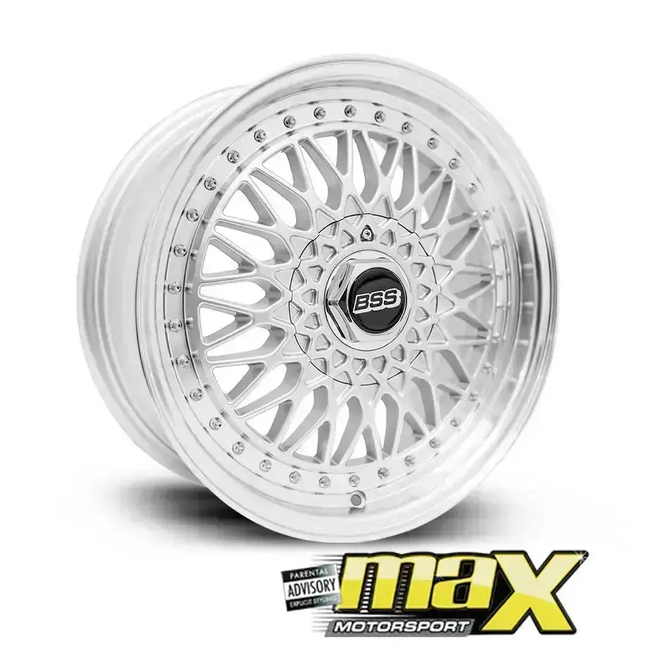15 Inch Mag Wheel - Mx508 Bss Style Wheels (4X100/ 4X114.3 Pcd) 1