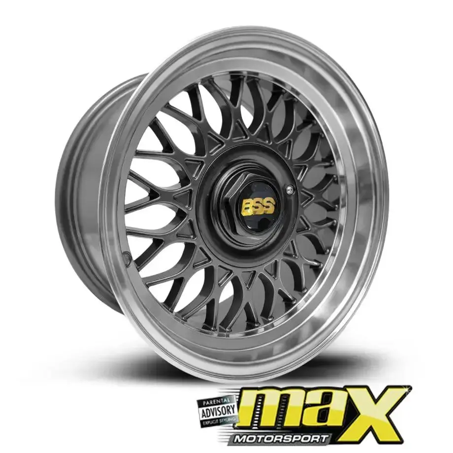 15 Inch Mag Wheel - Mx5032-11 Vr6 Style Wheel - (5X100/ 5X114.3 Pcd) 1